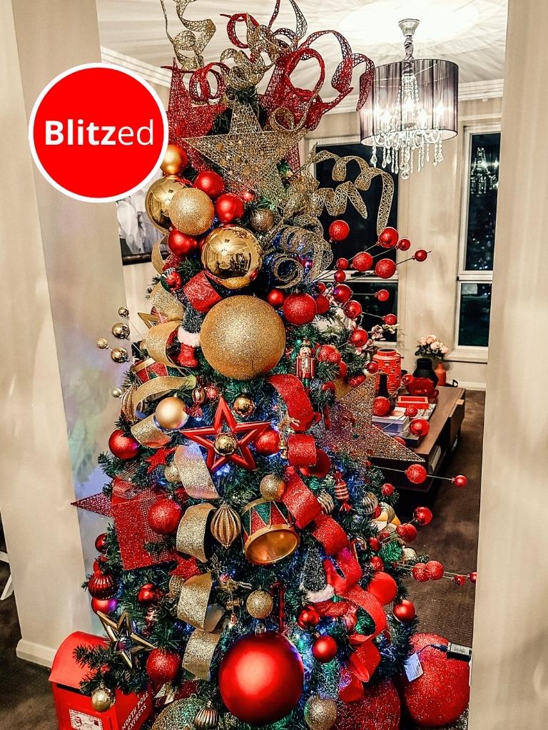 blitz my tree - after styling and decorating