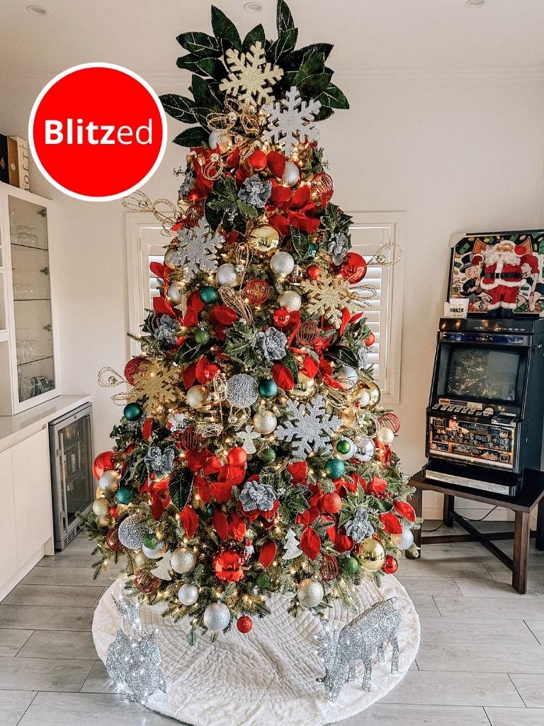 blitz my tree - after styling and decorating